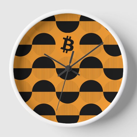 Bitcoin Designer Watch Uhr (Vorderseite)