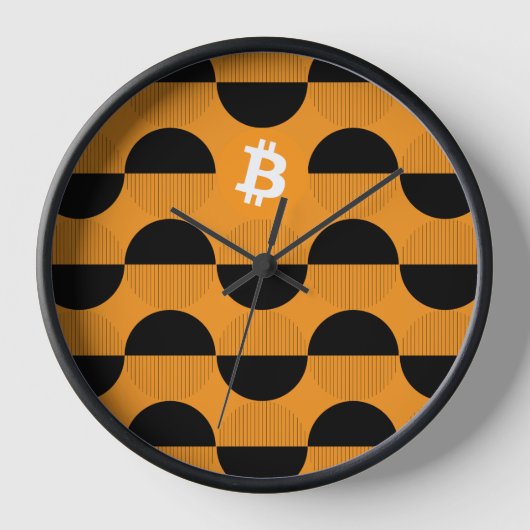Bitcoin Designer Watch Uhr (Vorderseite)