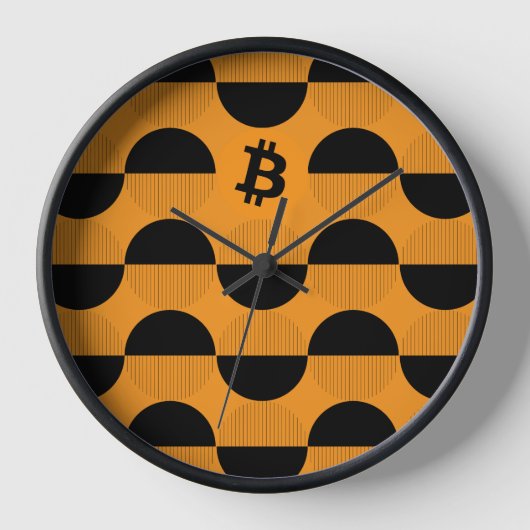 Bitcoin Designer Watch Uhr (Vorderseite)