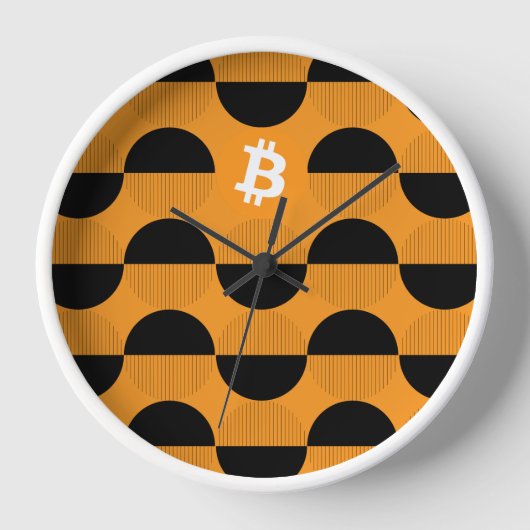 Bitcoin Designer Watch Uhr (Vorderseite)