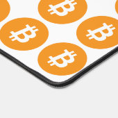Bitcoin Desk Mat Schreibtischunterlage (Ecke)