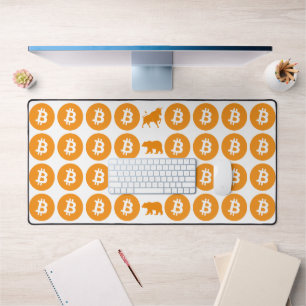 Bitcoin Desk Mat Schreibtischunterlage