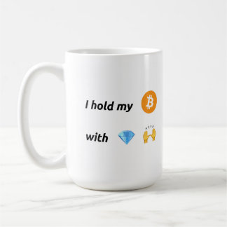 Bitcoin Diamond Hands Kaffeetasse