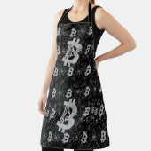 Bitcoin Digital Cryptowährung Gelddesign Schürze (InSitu)