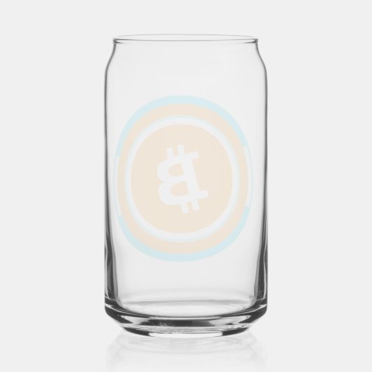 Bitcoin Dosenglas (Rückseite)