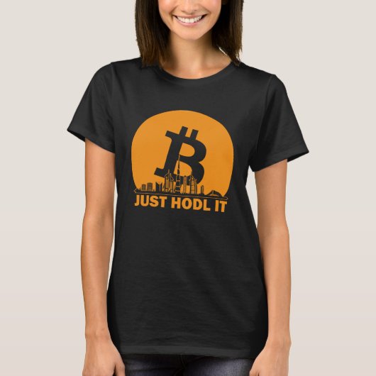 Bitcoin Dubai Skyline Dubai Bitcoin Maximalist T-Shirt (Vorderseite)