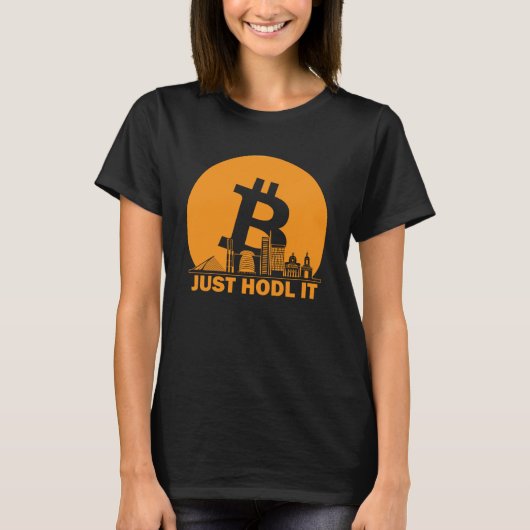 Bitcoin Dublin Skyline Dublin Bitcoin Maximalist T-Shirt (Vorderseite)
