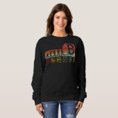 Bitcoin Evolution Btc Cryptowährungs-Blockchain VI Sweatshirt (Vorne ganz)