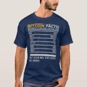 Bitcoin-Factsheet T-Shirt (Vorderseite)