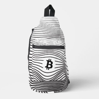 Bitcoin Force (White) Crossbody Bag