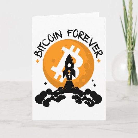 Bitcoin Forever Ankündigung (Vorderseite)