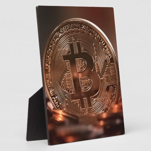 Bitcoin Fotoplatte (Seite)