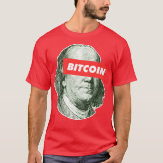 Bitcoin Franklyn Dollar Rechnung 2 T-Shirt