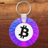Bitcoin Frequency Schlüsselanhänger (Rückseite)