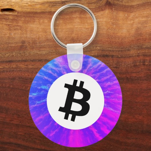 Bitcoin Frequency Schlüsselanhänger (Vorderseite)