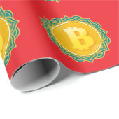BITCOIN GESCHENKPAPIER (Rolleneckpunkt)