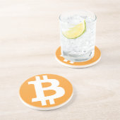 Bitcoin Getränkeuntersetzer (Seite)