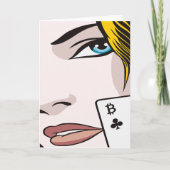 Bitcoin Girl Ankündigung (Vorderseite)