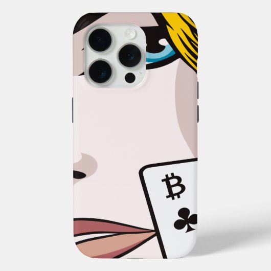 Bitcoin Girl Case-Mate iPhone Hülle (Rückseite)