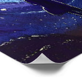 BITCOIN GIRL-CRYPTO SPACE POSTER (Ecke)