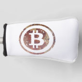 Bitcoin Golf Headcover (Vorderseite)