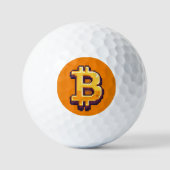 Bitcoin Golfball (Vorderseite)