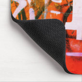 "Bitcoin Graffiti" (Stil #9) Street Art Mousepad (Ecke)