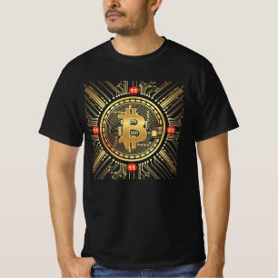Bitcoin Graffiti Style Street Art Classic T - Shir T-Shirt