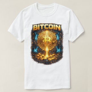 Bitcoin Grafik T-Shirt