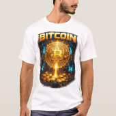 Bitcoin Grafik T-Shirt (Vorderseite)