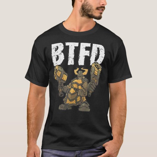 Bitcoin Graphic BTF Kaufen Sie den Dip Sprichwort T-Shirt (Vorderseite)