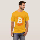 Bitcoin Groß ₿ (Stil: 2) T-Shirt (Vorne ganz)