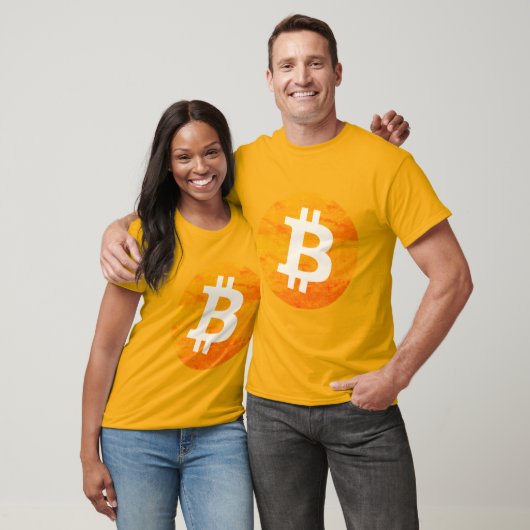 Bitcoin Groß ₿ (Stil: 2) T-Shirt (Unisex)
