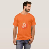 Bitcoin Groß ₿ (Stil: 4) T-Shirt (Vorne ganz)