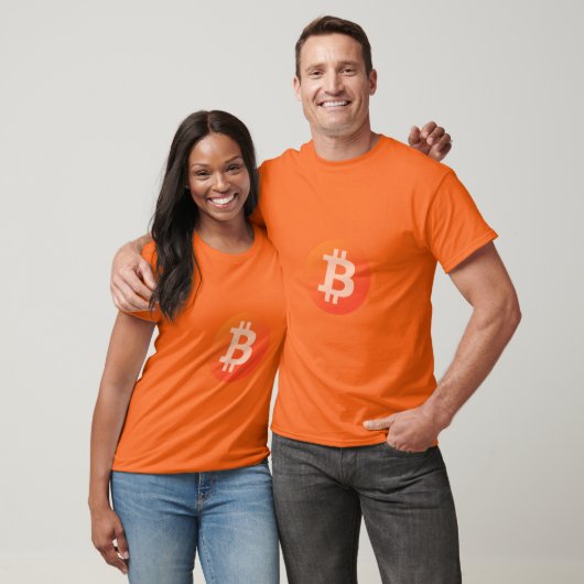 Bitcoin Groß ₿ (Stil: 4) T-Shirt (Unisex)