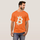 Bitcoin Groß ₿ T-Shirt (Vorne ganz)