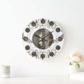 Bitcoin Große Wanduhr (Zuhause)