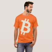 Bitcoin Größer ₿ T-Shirt (Vorne ganz)
