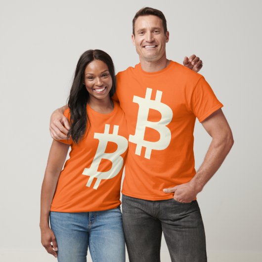 Bitcoin Größer ₿ T-Shirt (Unisex)