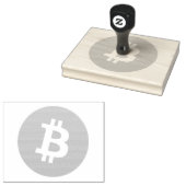 Bitcoin Gummistempel (Stempel)