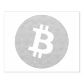 Bitcoin Gummistempel (Prägung)
