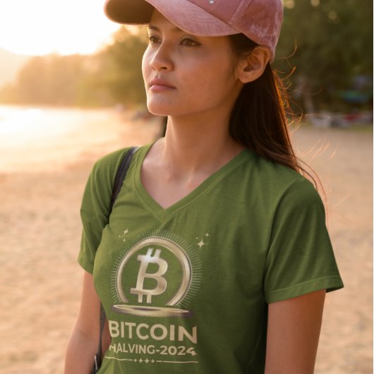 BITCOIN HALVING 2024 digitale Krypto-Währung T-Shirt