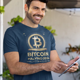 BITCOIN HALVING 2024 digitale Krypto-Währung T-Shirt