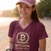 BITCOIN HALVING 2024 digitale Krypto-Währung T-Shirt