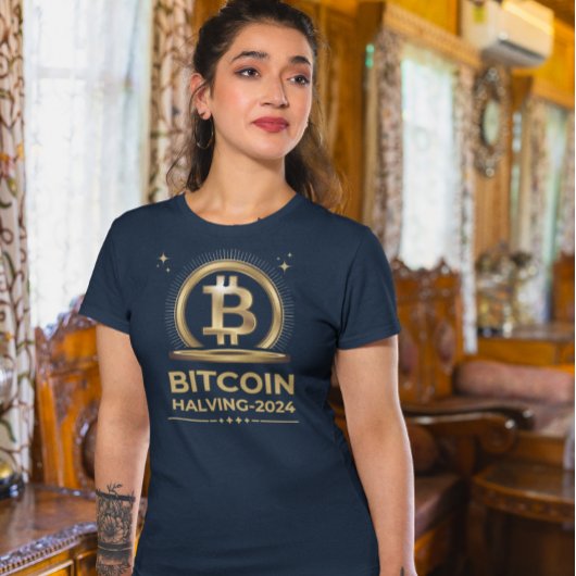 BITCOIN HALVING 2024 digitale Krypto-Währung T-Shirt