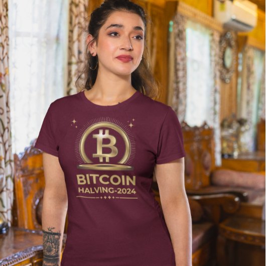BITCOIN HALVING 2024 digitale Krypto-Währung T-Shirt