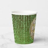 Bitcoin-Halving-Ereignis Pappbecher (Rechts)