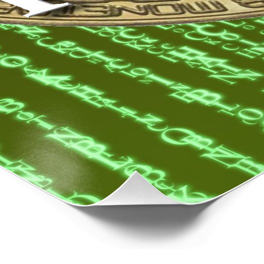 Bitcoin-Halving-Ereignis Poster (Ecke)