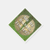 Bitcoin-Halving-Ereignis Serviette (Ecke)