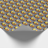 Bitcoin Heart Geschenkpapier (Ecke)